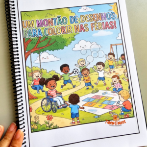 E-book um montão de desenhos para colorir nas férias - LOW TICKET